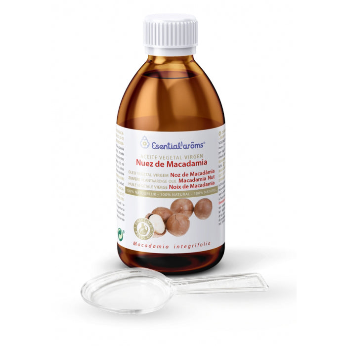 Aceite Vegetal Virgen Nuez de Macadamia Esential Aroms