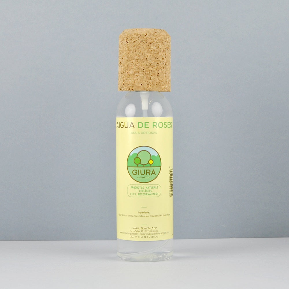 Agua de Rosas Ecológica Pieles Mixtas Giura Cosmètics