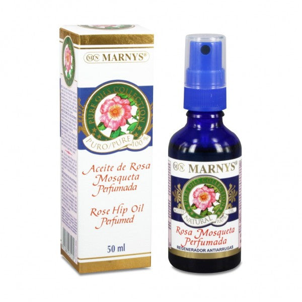 Aceite Puro de Rosa Mosqueta Facial Perfumada Marnys