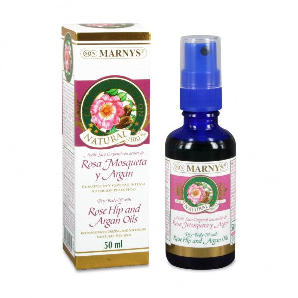 Aceite Seco Corporal con Rosa Mosqueta y Argán Marnys