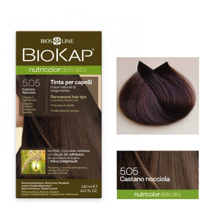 Tinte Delicato 5.05 - Castaño Avellana Biokap