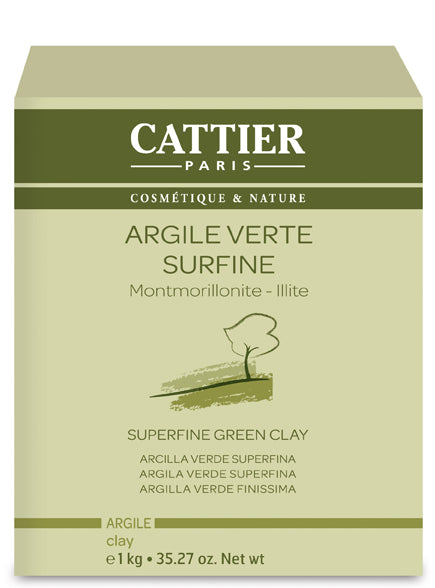 Arcilla Verde Superfina Natural Cattier