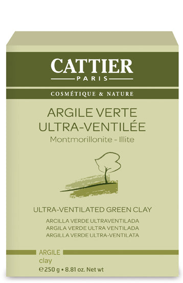 Arcilla Verde Ultra Ventilada Natural Cattier