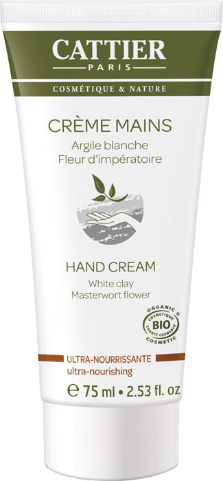 Crema Manos Ultra Nutritiva Biológica Cattier
