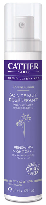 Crema Regeneradora de Noche Biológica Cattier