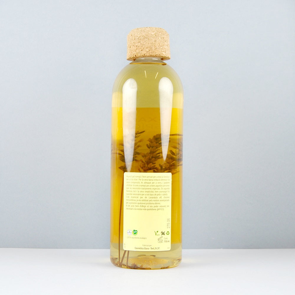 Gel Champú Espliego Relajante Artesanal Giura Cosmètics