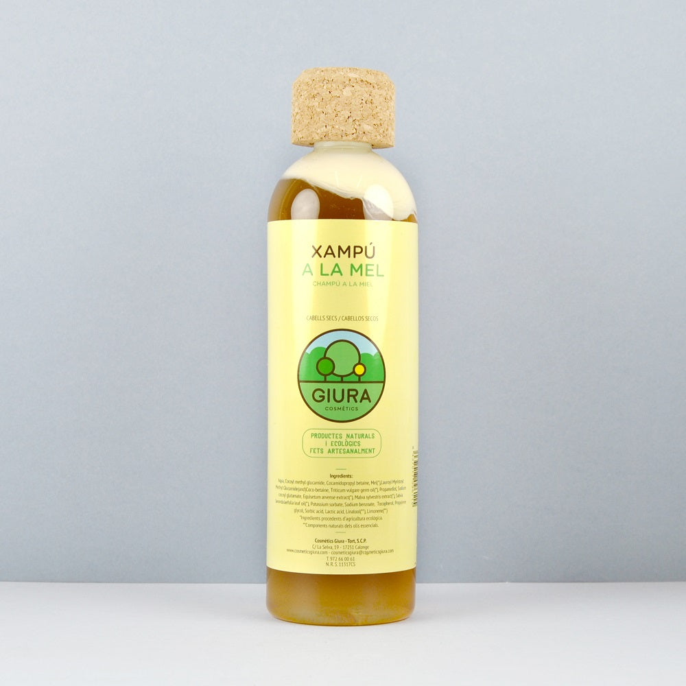 Champú Miel para Cabellos Secos Giura Cosmètics