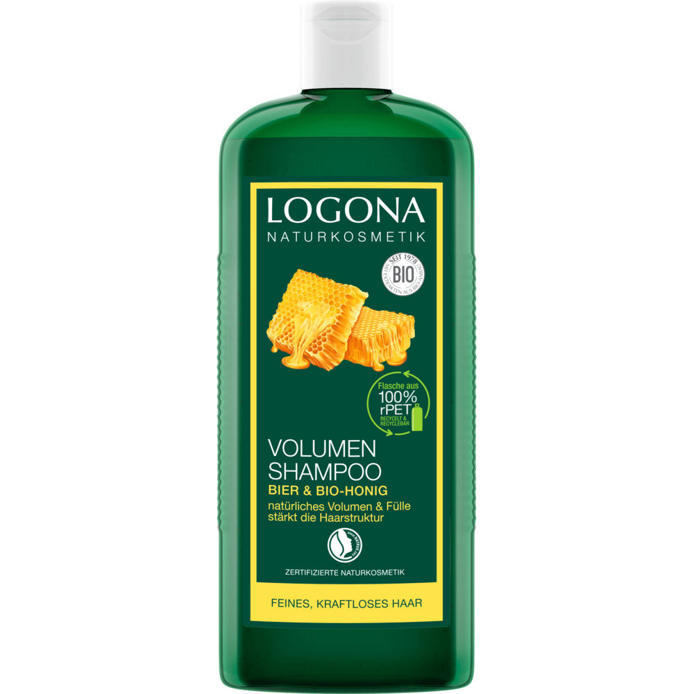 Champú Volumen Miel Bio y Cerveza Logona