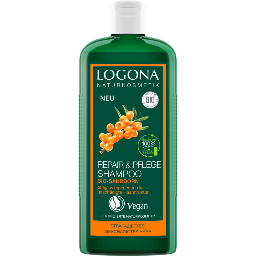 Champú Reparador y Cuidado Espino Amarillo Logona