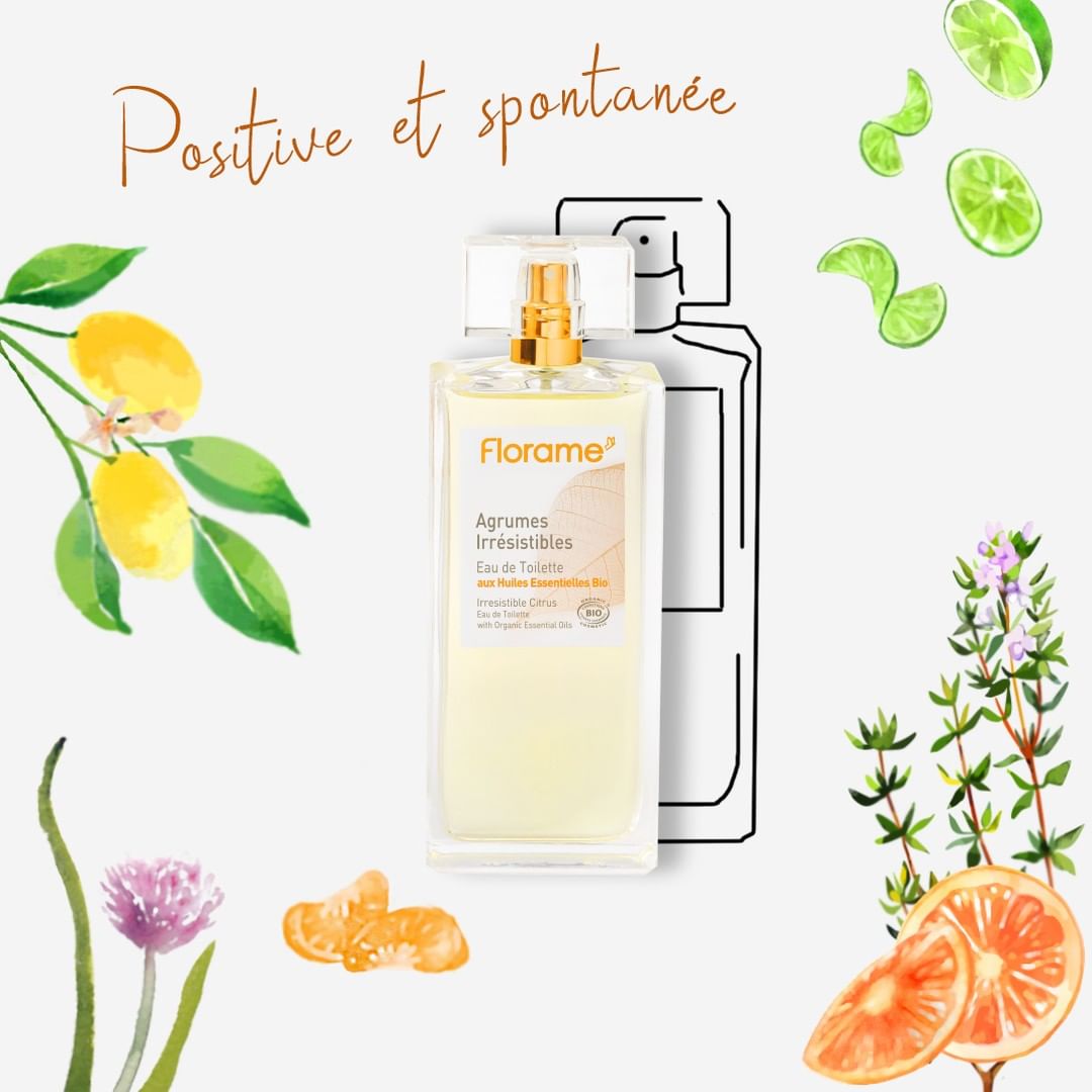 Agua de Colonia Agrumes Irrésistibles Bio Florame