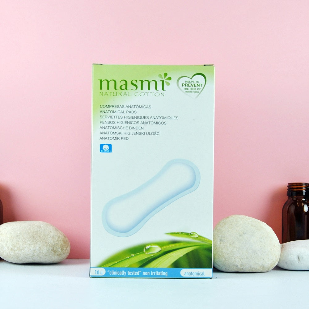 Compresas Anatómicas Classic 100% Algodón Ecológico Masmi