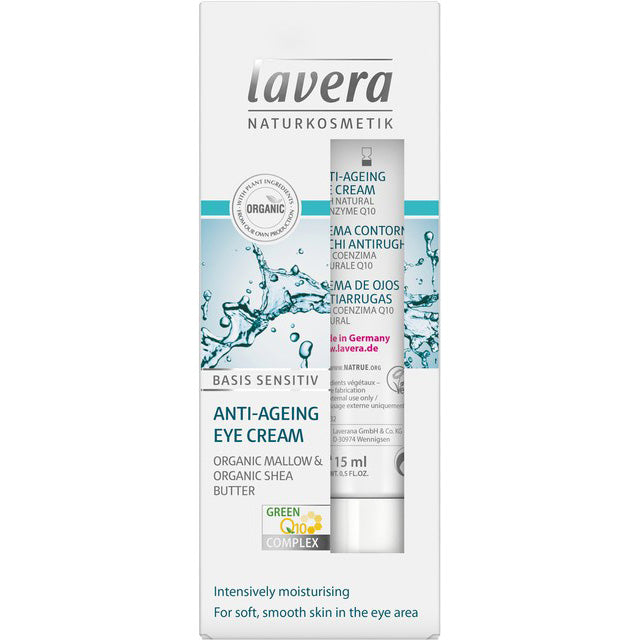 Contorno de Ojos Q10 Basis Sensitiv Lavera