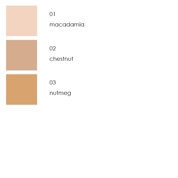 Corrector BIO Dr. Hauschka tabla colores