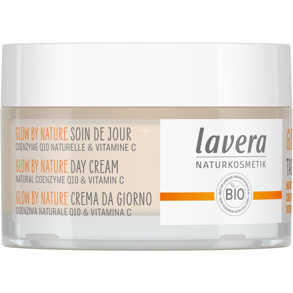 Crema de Día Q10 Vit C Glow by Nature Lavera