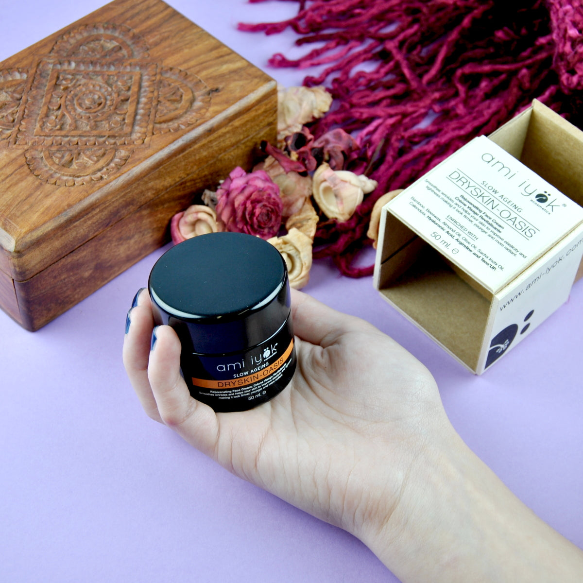 Crema Facial Pieles Secas Dryskin-Oasis Ami Iyök