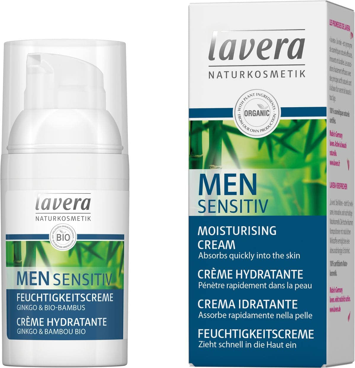 Crema Hidratante Men Sensitiv Lavera
