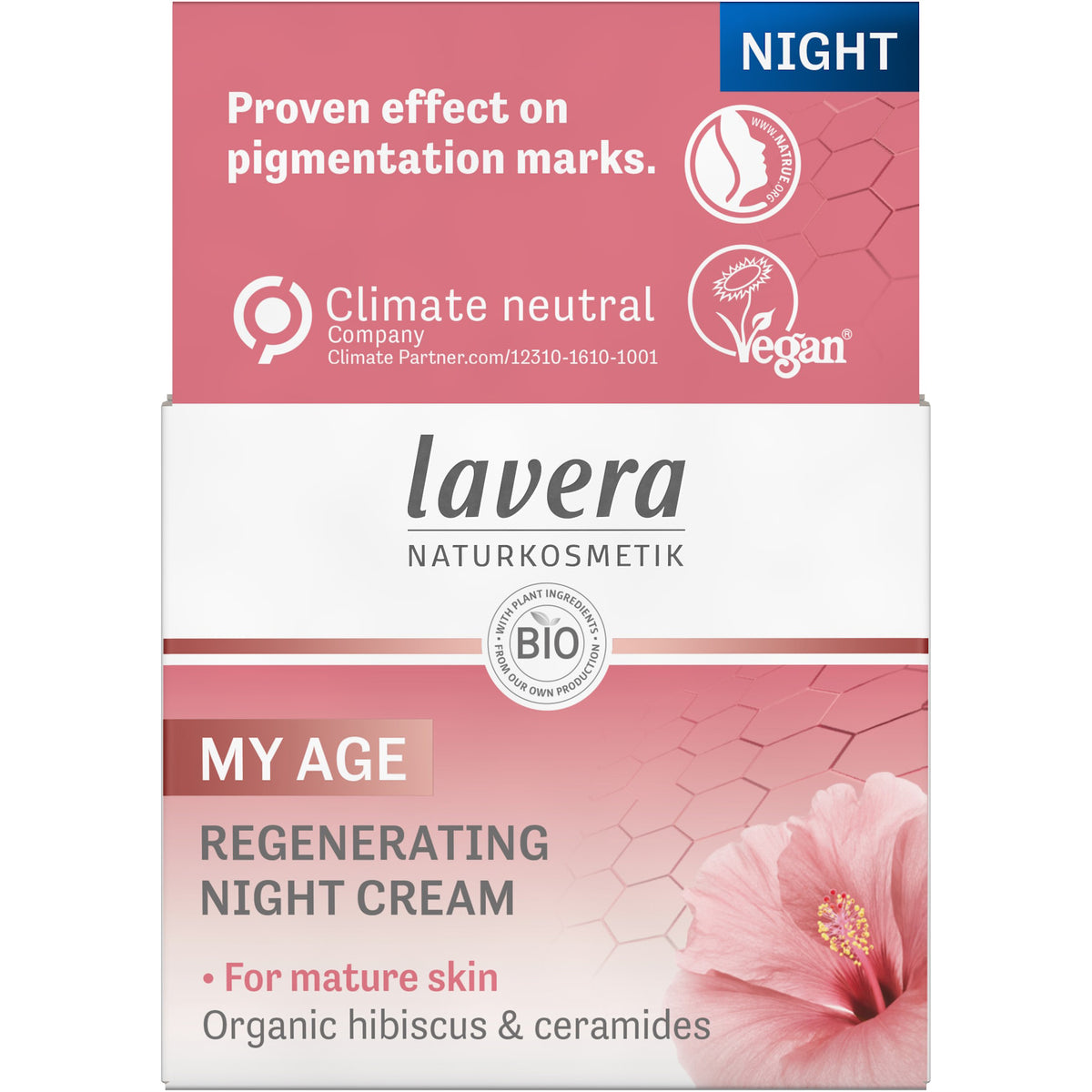 Crema de Noche Regeneradora My Age Lavera