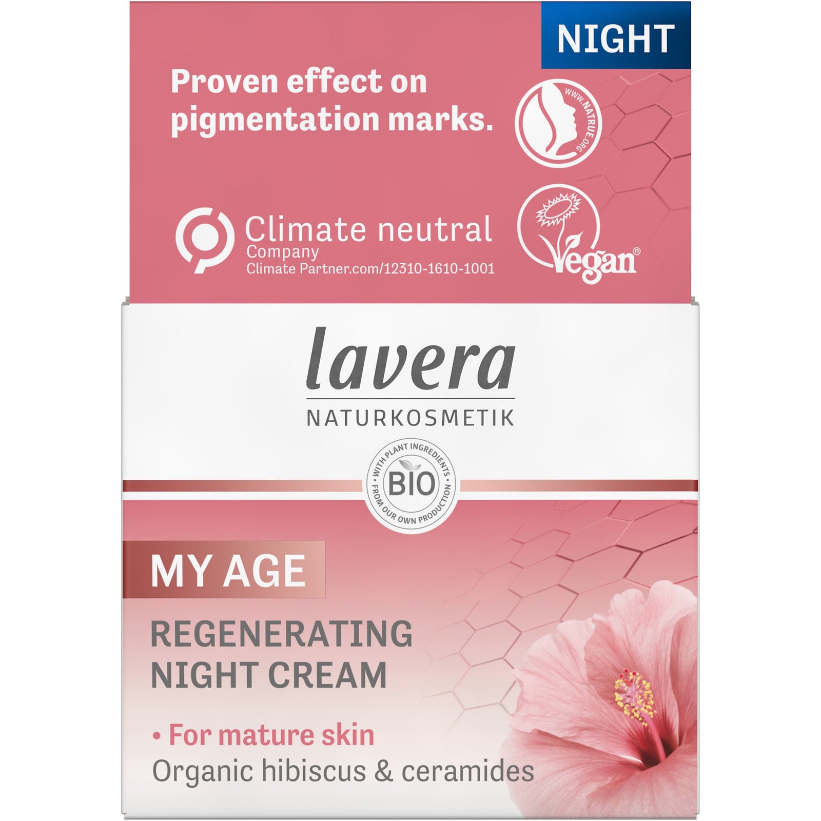 Crema de Noche Regeneradora My Age Lavera