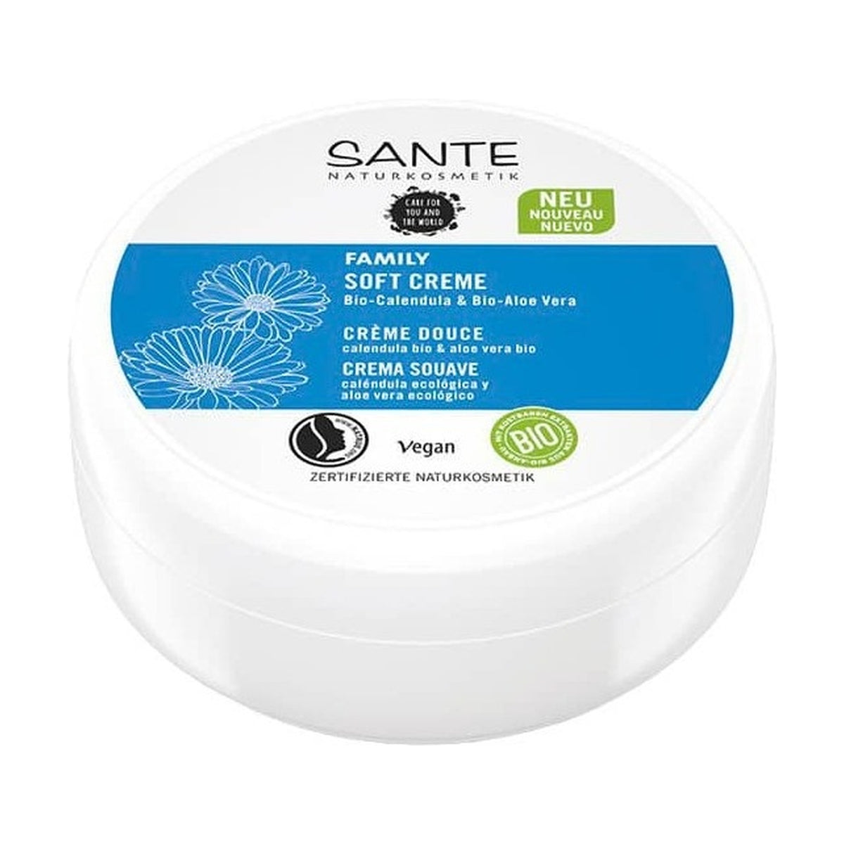 Crema Facial y Corporal Aloe y Caléndula Family Sante