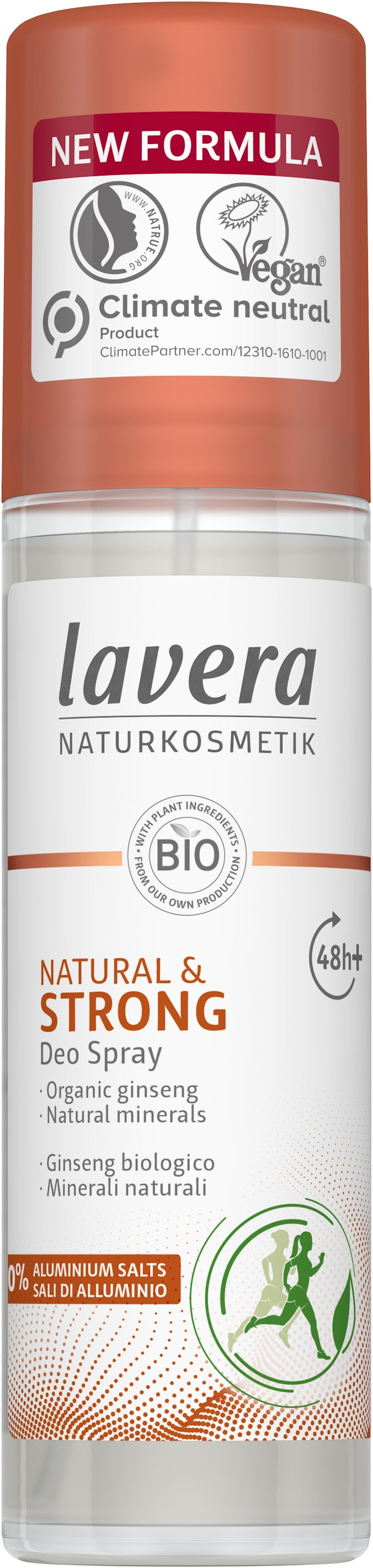 Desodorante Spray Natural y Fuerte Lavera
