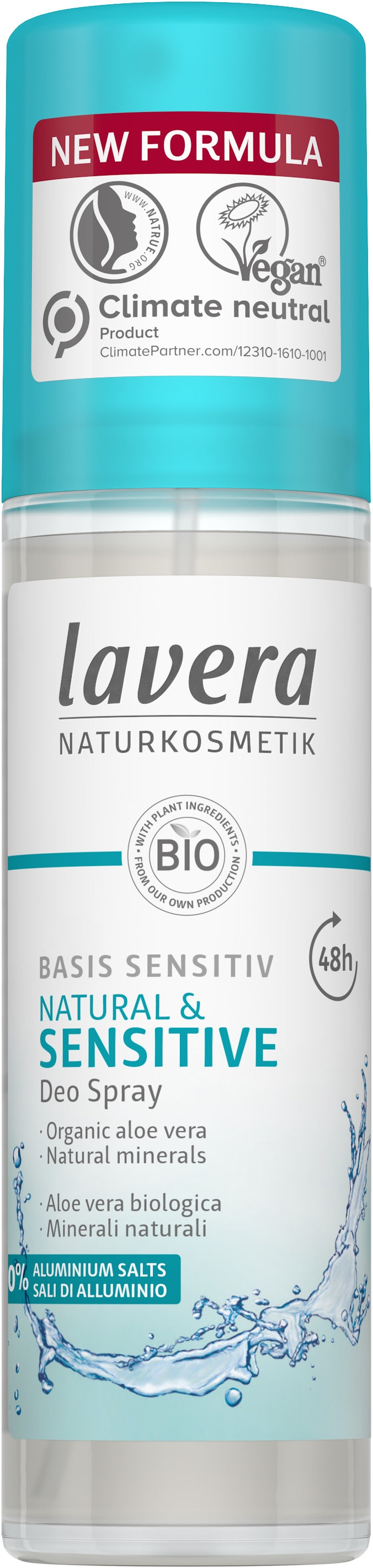 Desodorante Spray 48h Basis Sensitiv Lavera
