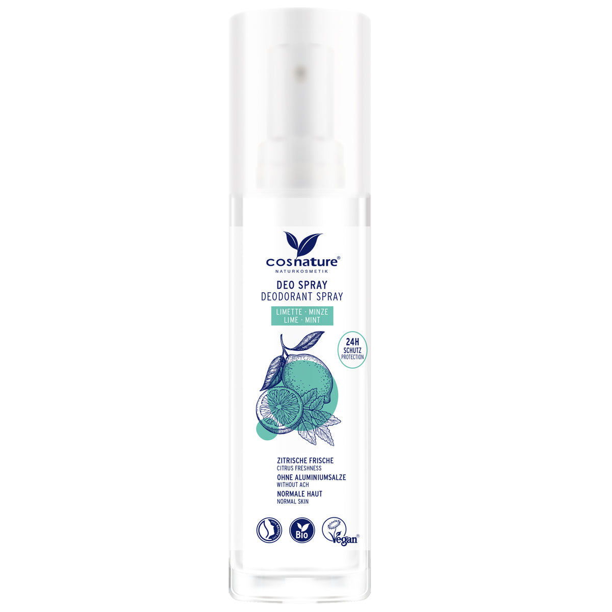 Desodorante Spray Menta &amp; Lima Bio Cosnature