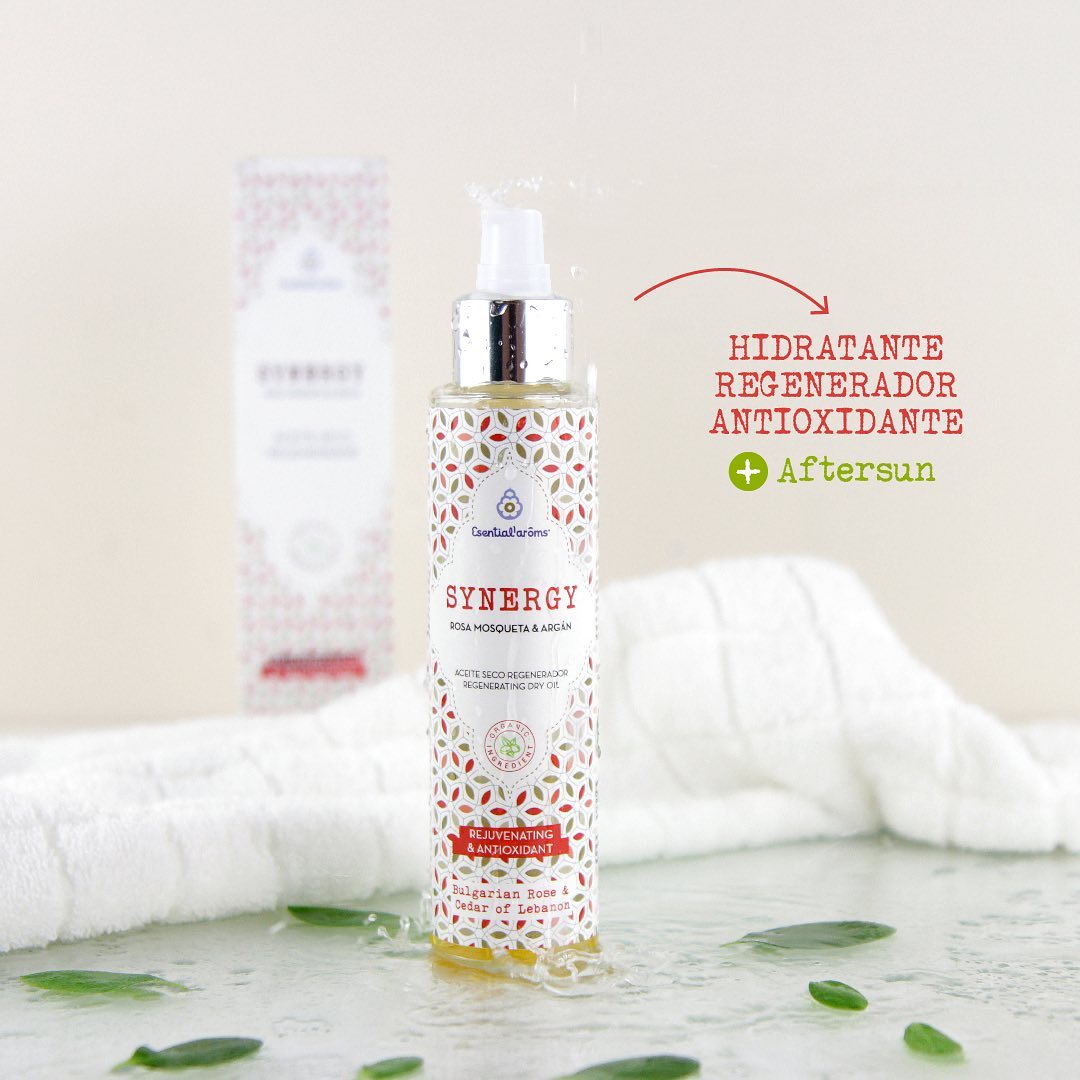 Sinergy Rosa Mosqueta y Argán Aceite Seco Esential Aroms