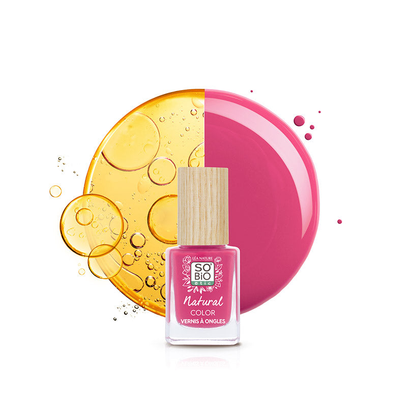 Esmalte de Uñas Natural Color 40 Rosa Artístico So&#39;Bio
