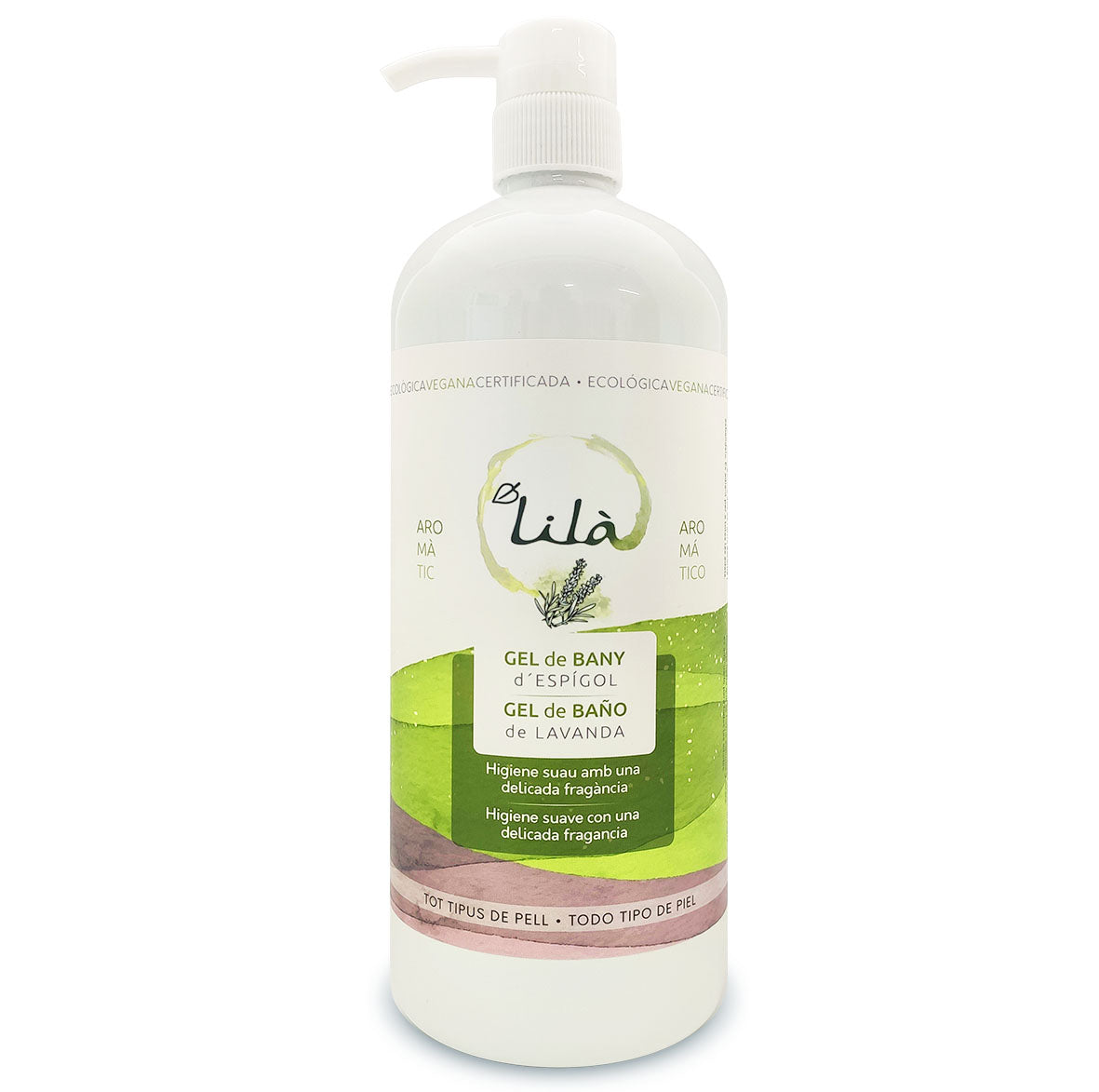 Gel de Baño de Lavanda Lilà Cosmetics