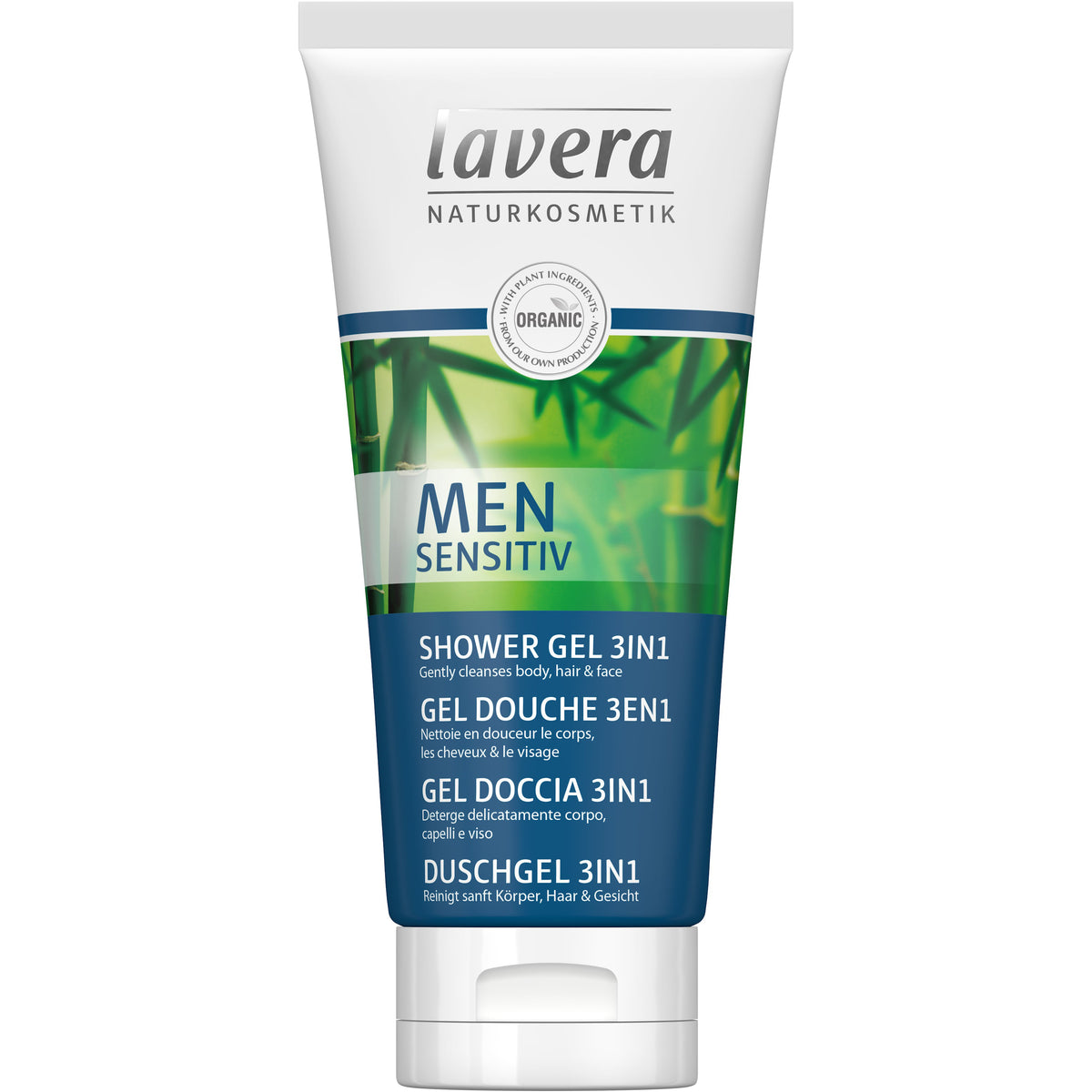 Gel Ducha 3 en 1 Men Sensitive Lavera