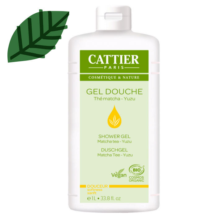 Gel Ducha Té Matcha y Yuzu Cattier
