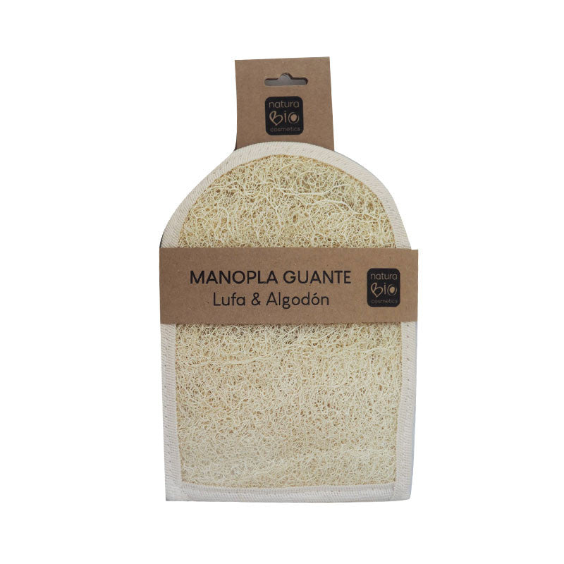 Guante Exfoliante Corporal Lufa y Algodón NaturaBio