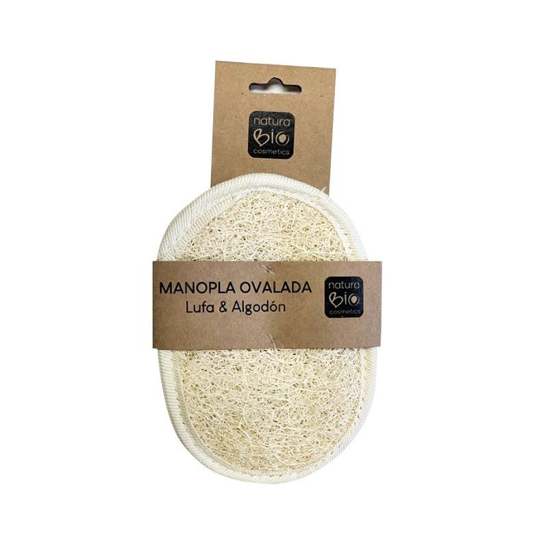 guante exfoliante corporal ovalado natura bio