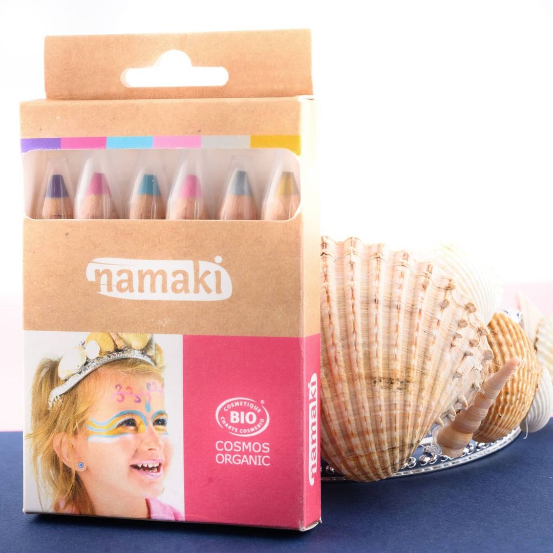 Kit de 6 lápices de maquillaje Mundo Encantado Namaki