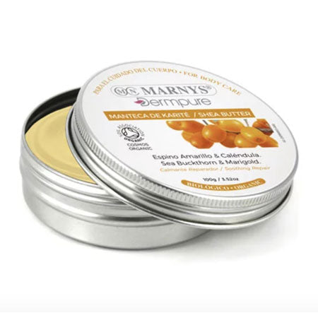 Manteca de Karité Espino Amarillo y Caléndula Biológico Marnys
