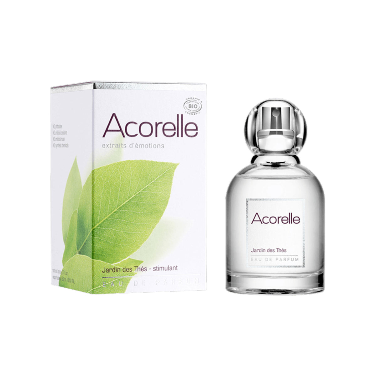 Eau de Parfum Jardin des Thés - Perfume Estimulante Bio Acorelle