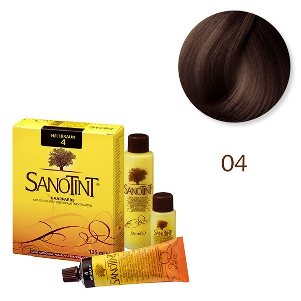 Tinte Vegetal 04 Castaño Claro Classic Sanotint