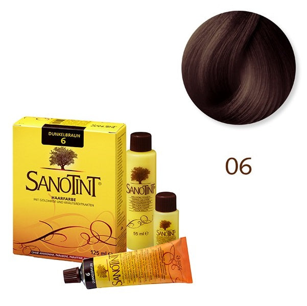 Tinte Vegetal 06 Castaño Oscuro Classic Sanotint