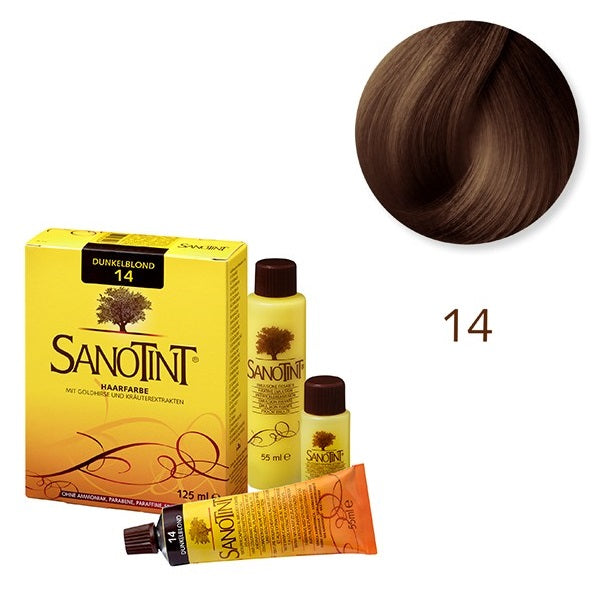 Tinte Vegetal 14 Rubio Oscuro Classic Sanotint