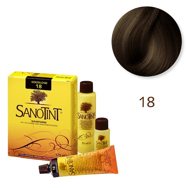 Tinte Vegetal 18 Visón Classic Sanotint