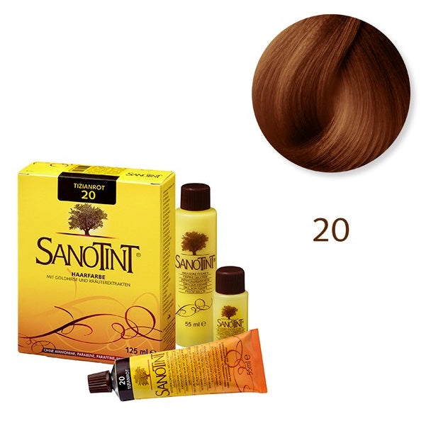Tinte Vegetal 20 Rojizo Tiziano Classic Sanotint