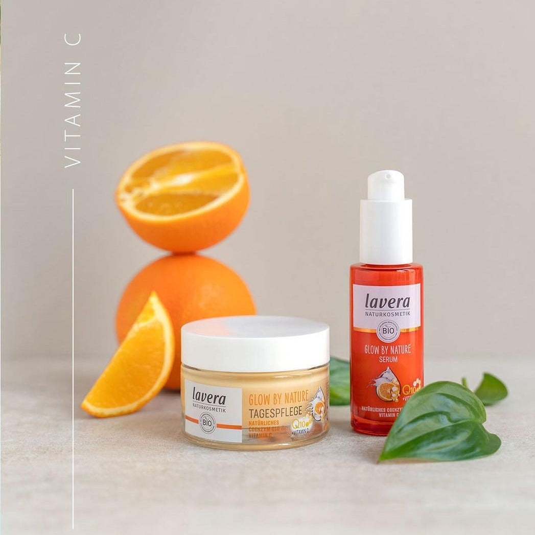 Crema de Día Q10 Vit C Glow by Nature Lavera