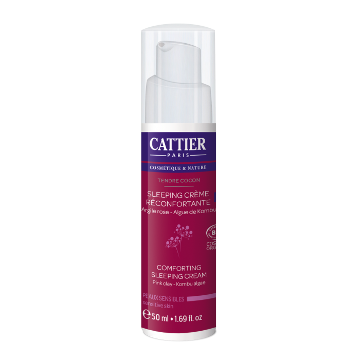 Sleeping Cream Crema Noche Reconfortante Pieles Sensibles Cattier