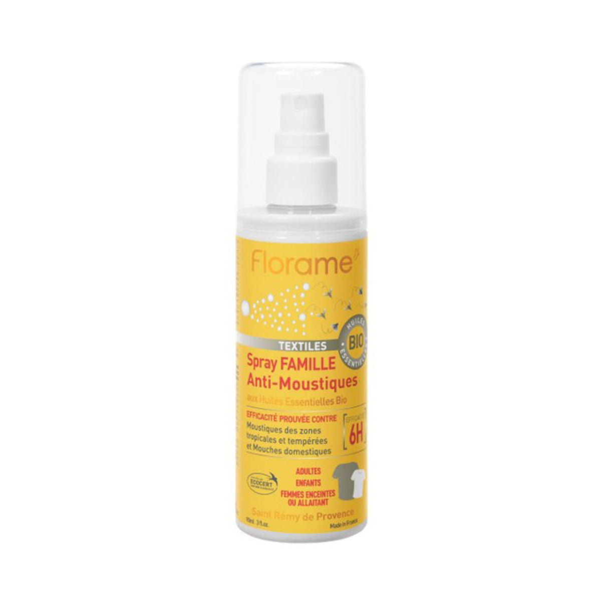 Spray Anti-Mosquitos y Moscas para Tejidos Florame