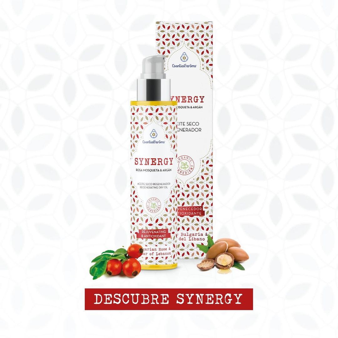 Sinergy Rosa Mosqueta y Argán Aceite Seco Esential Aroms