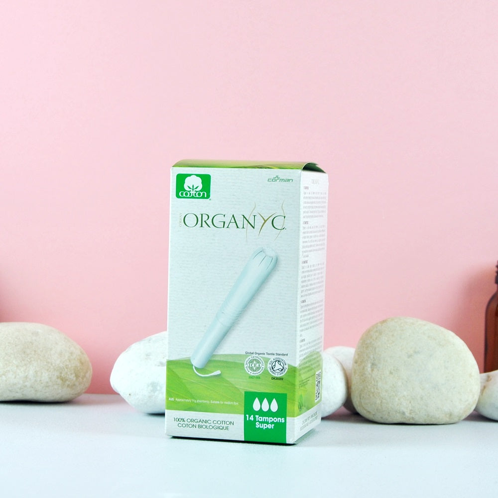 Tampones Súper Ecológicos con Aplicador Organyc