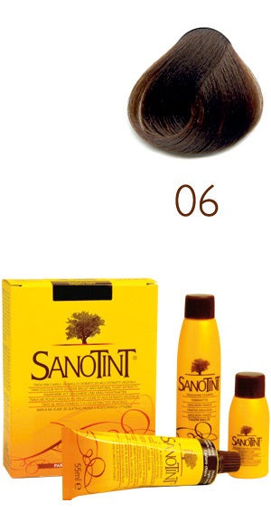 Tinte Vegetal 06 Castaño Oscuro Classic Sanotint