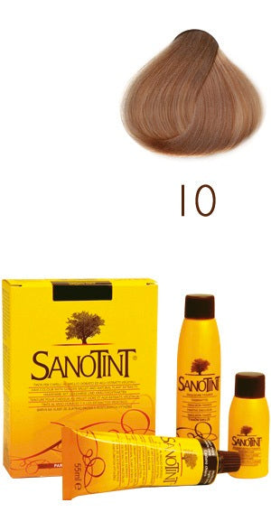Tinte Vegetal 10 Rubio Claro Classic Sanotint
