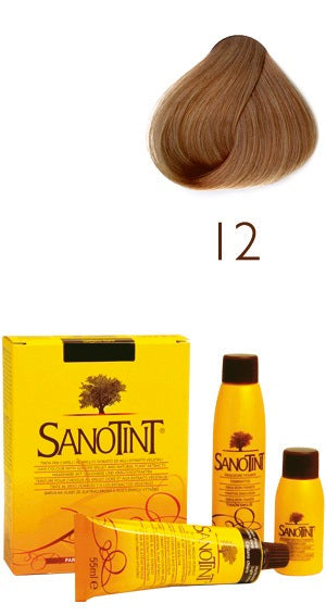 Tinte Vegetal 12 Rubio Dorado Classic Sanotint