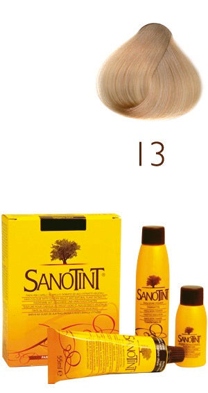 Tinte Vegetal 13 Rubio Sueco Classic Sanotint